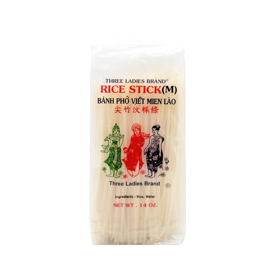 Three ladies rice sticks (M) (14.0 oz)