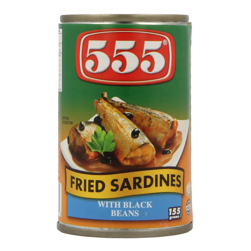 555 Fried Sardines with Black Beans