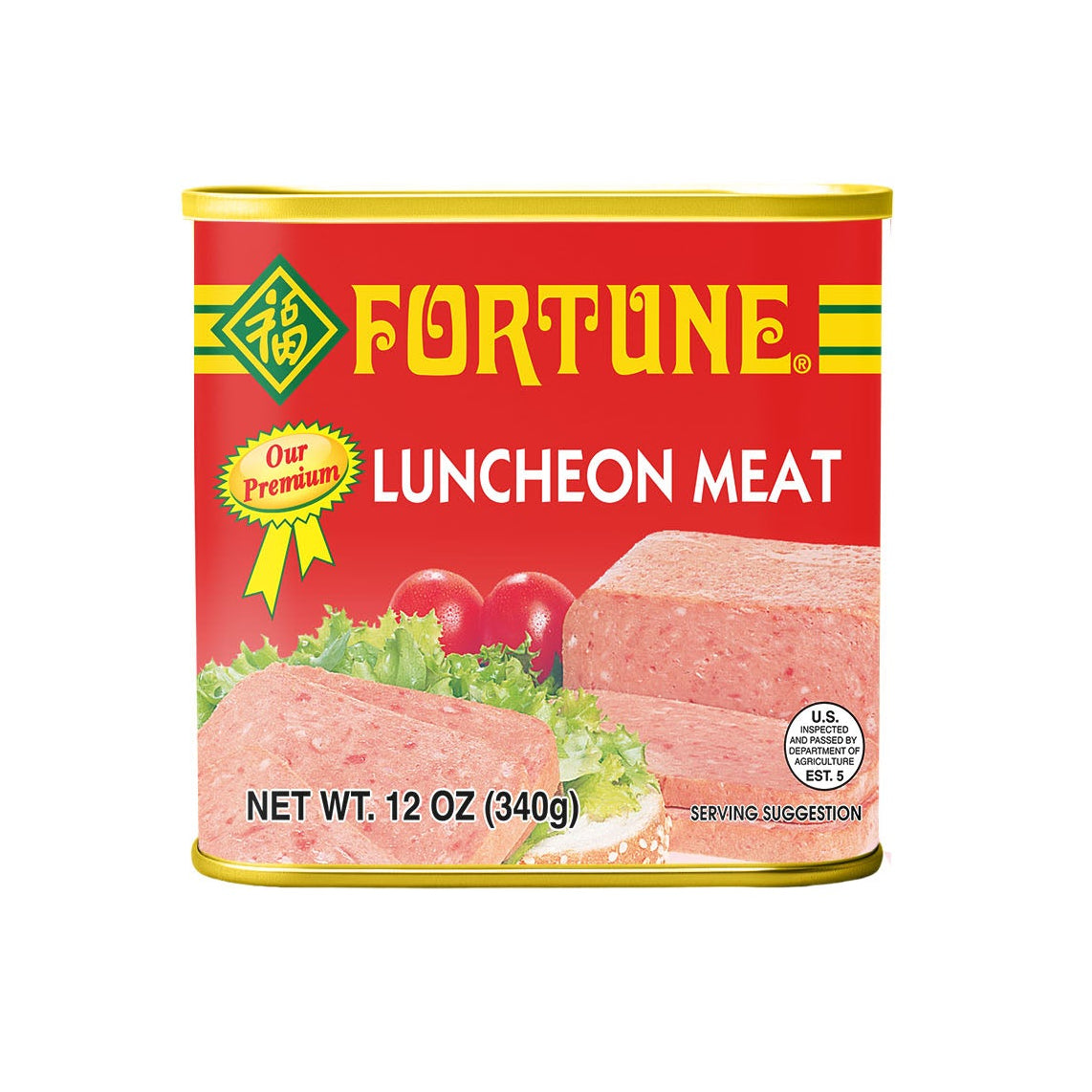 Fortune Luncheon Meat Made With Pork