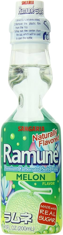 Sangaria Ramune Melon (6.76 OZ)