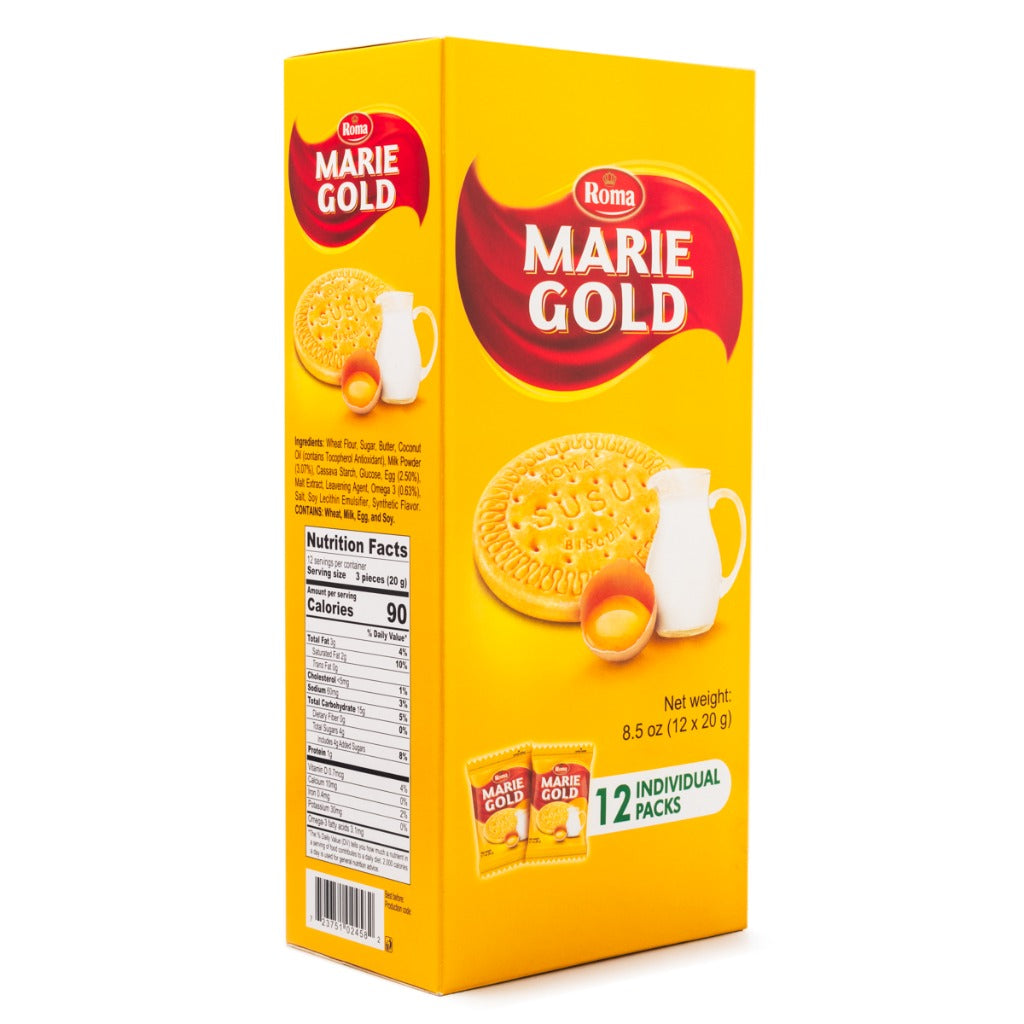 Roma Marie Gold Milk Cookies (8.5 oz)
