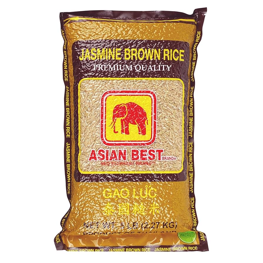 Asian Best Brown rice 5 LB