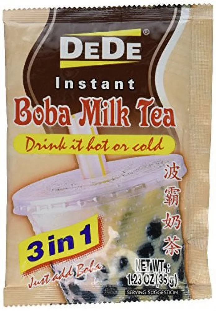 DEDE Boba Milk Tea Mix 12pcs/pack