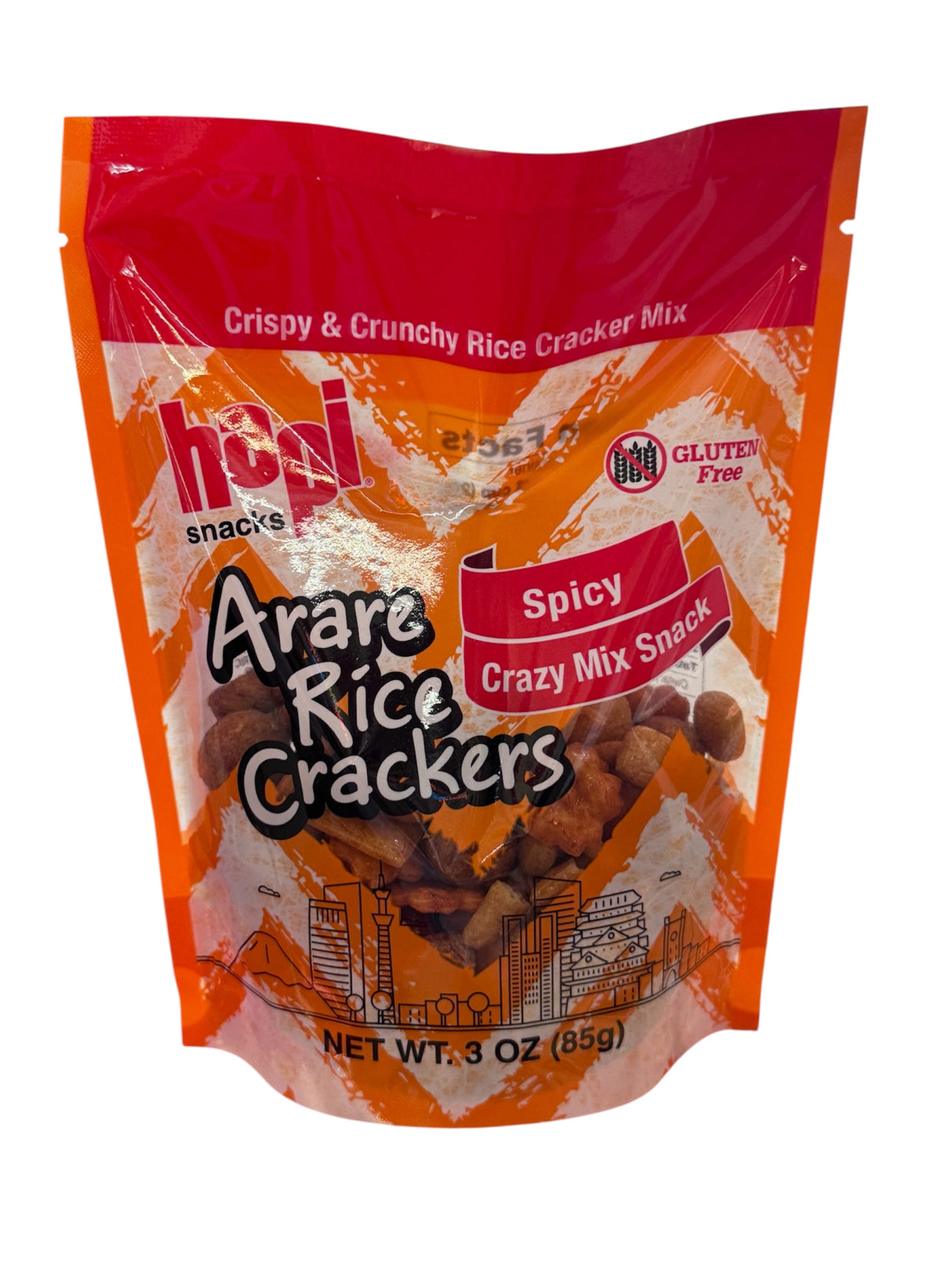Hapi Spicy Crazy Mix Arare Rice Crackers