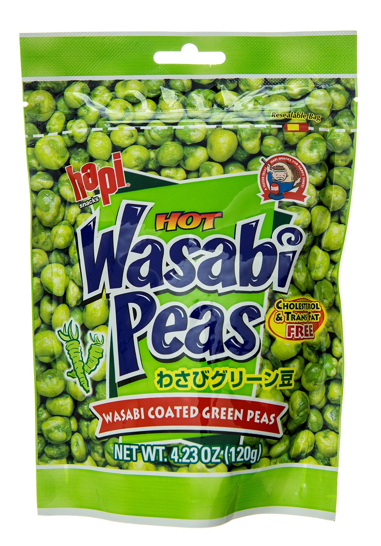 Hapi Hot Wasabi Peas