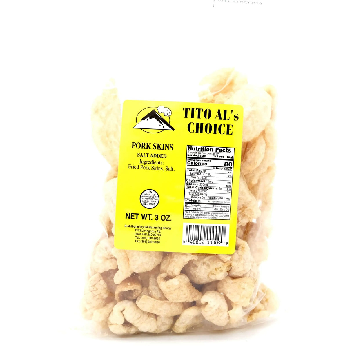 Tito Al’s Pork Skins