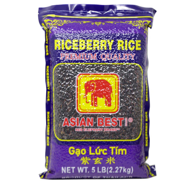 Asian Best Riceberry Rice 5 LB