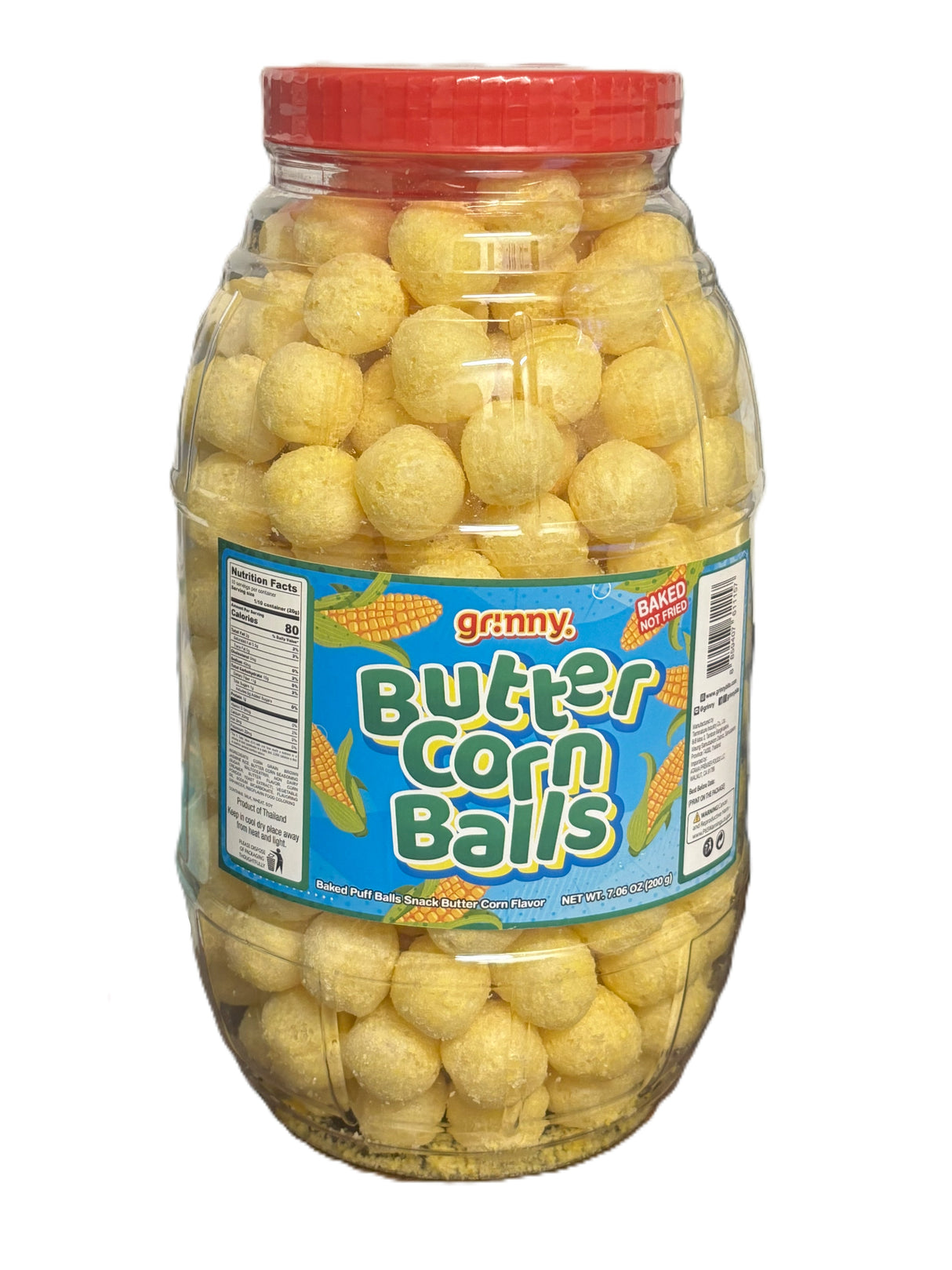 Grinny Butter Corn Balls
