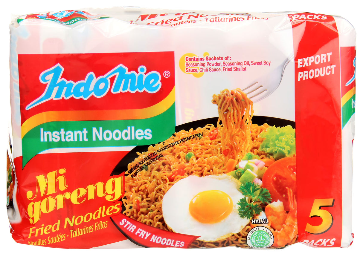 Indomie Instant Noodles Fried Noodles 5 Pack