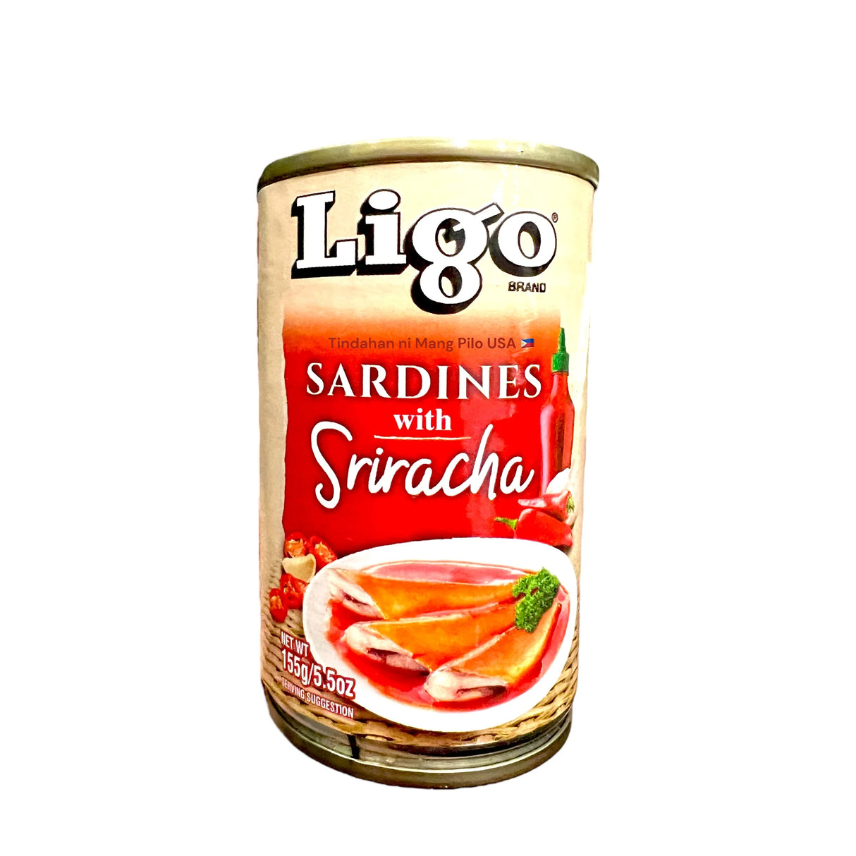 Ligo Canned Sardines W/ Sriracha