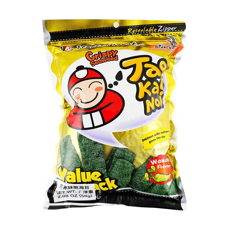 Tao Kae Noi Seaweed Wasabi (2.08 oz)