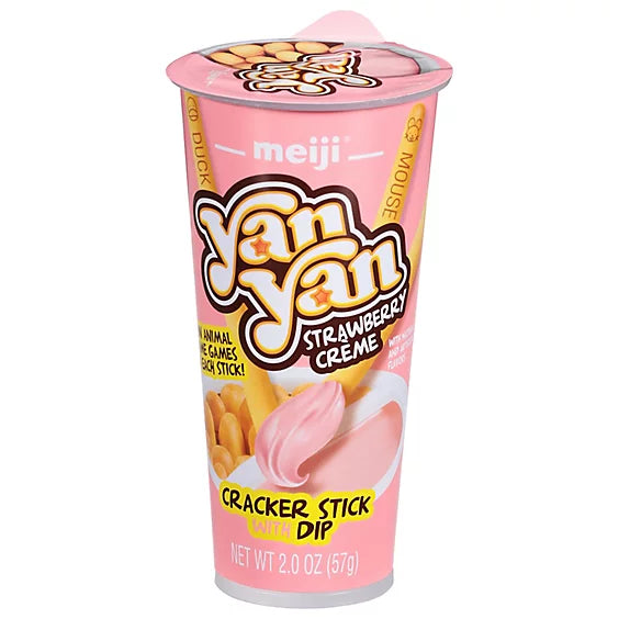 Meiji Yan Yan Strawberry Creme