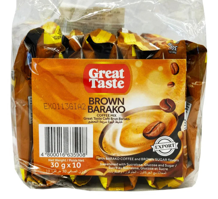 Great Taste Brown Barako 12pcs/pack