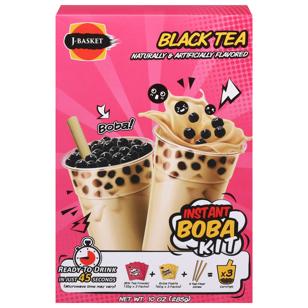 J-Basket Black Tea Boba Kit