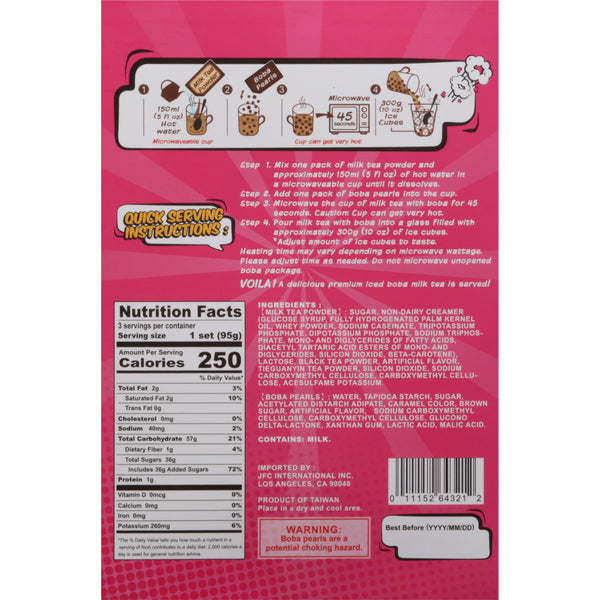 J-Basket Black Tea Boba Kit