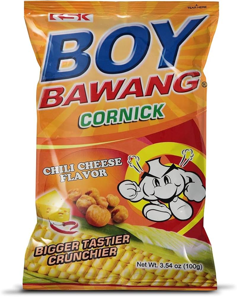 Boy Bawang Cornick Chili Cheese Flavor