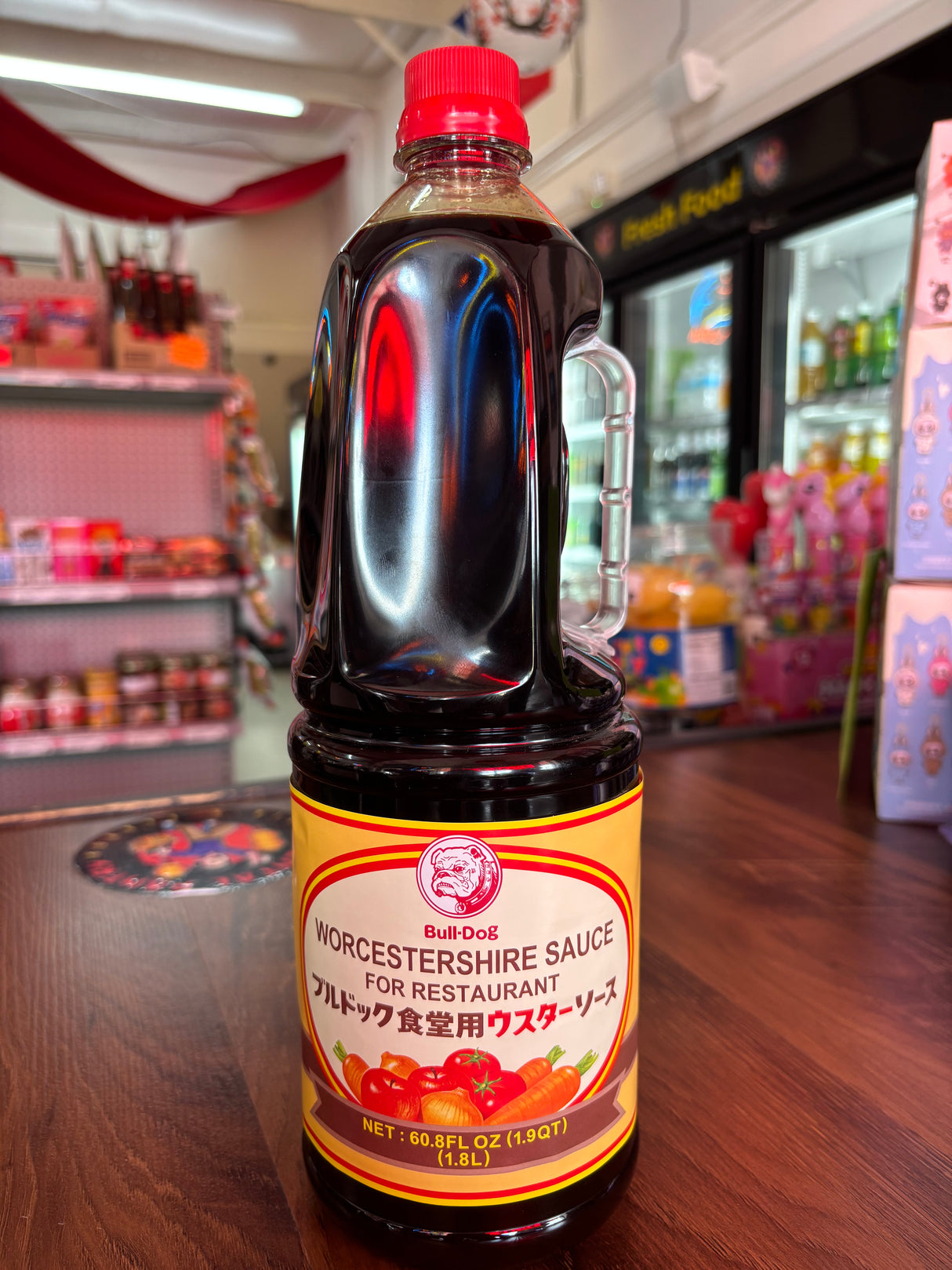 BULLDOG WORCESTERSHIRE SAUCE BTL