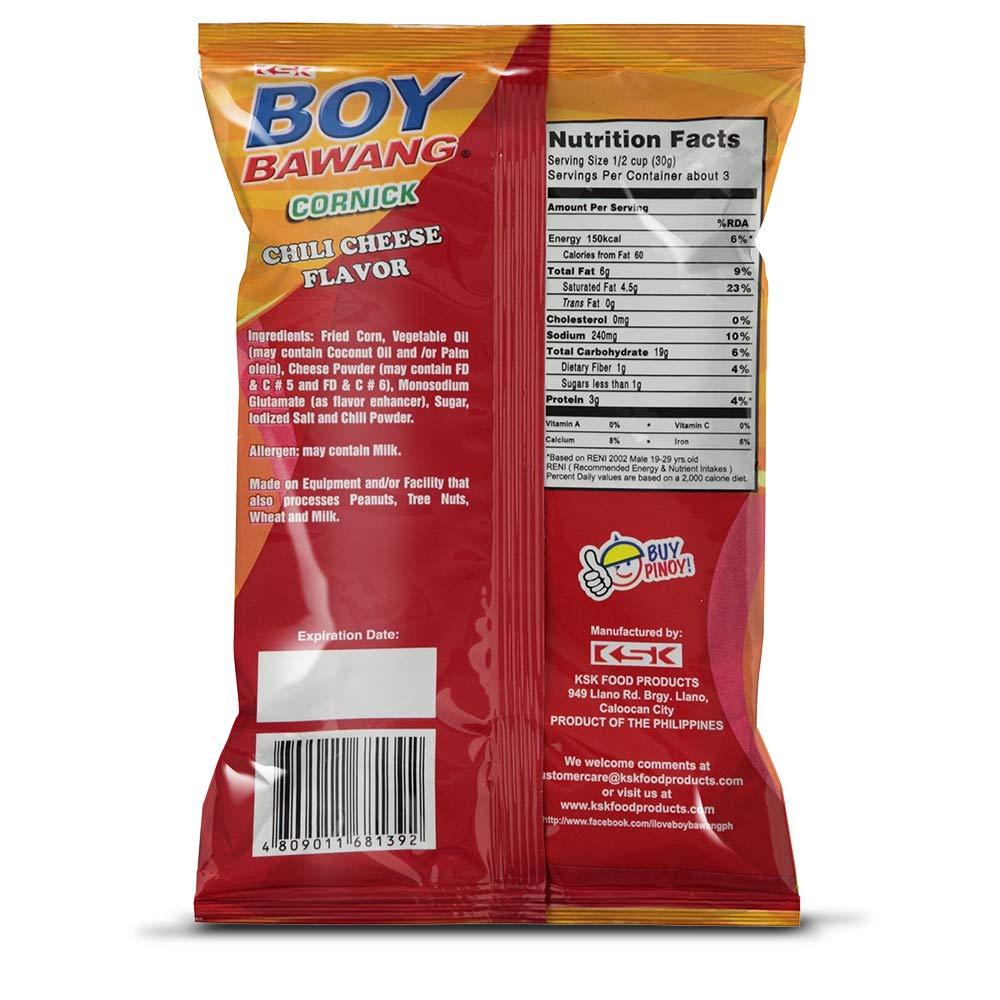 Boy Bawang Cornick Chili Cheese Flavor