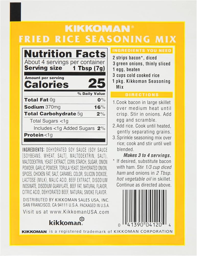 Kikkoman Fried Rice Seasoning Mix