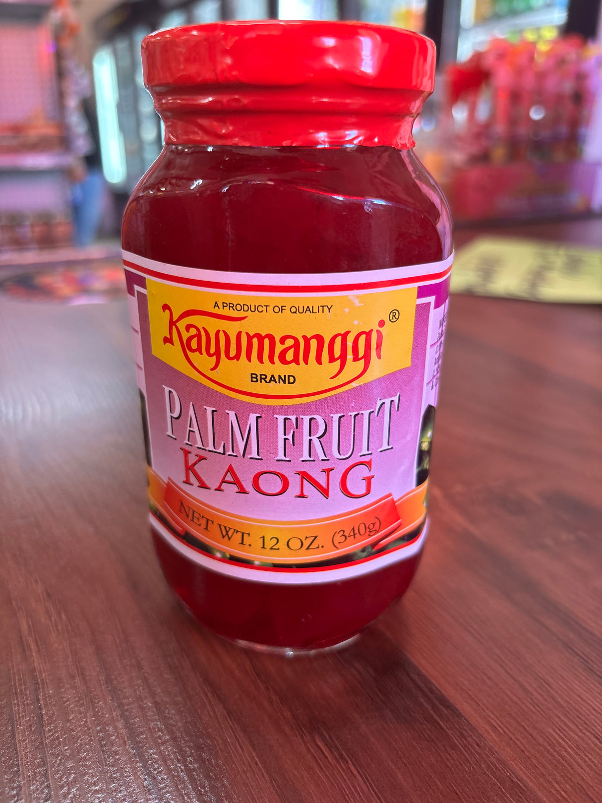 Kayumanggi Palm Fruit Kaong Red 12oz