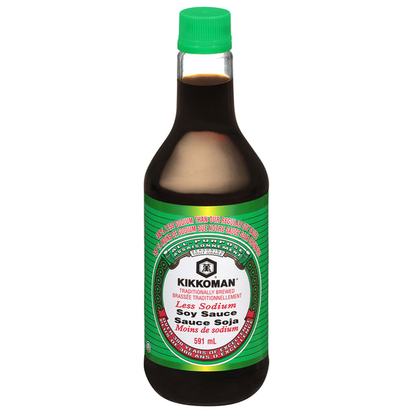Kikkoman 38% Less Sodium Soy Sauce