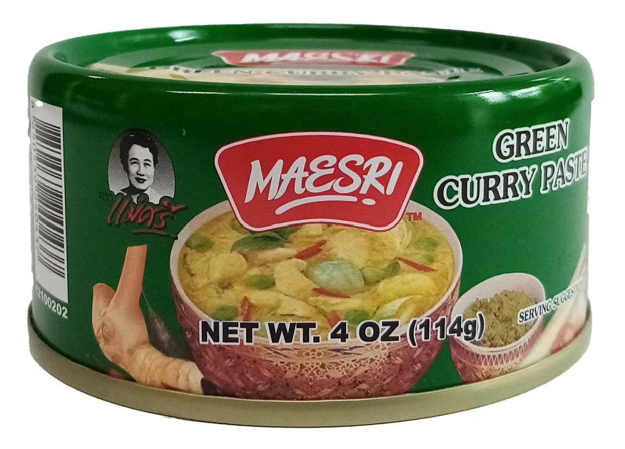 Maesri Green Curry Paste (4.0 oz)
