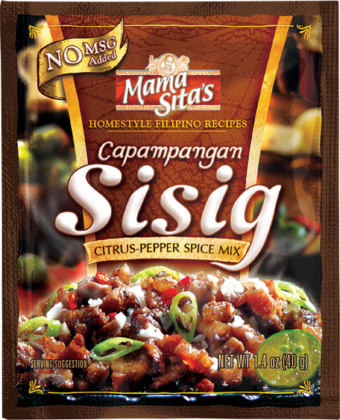 Mama Sita’s Capampangan Sisig Mix (Citrus-Pepper Spice)