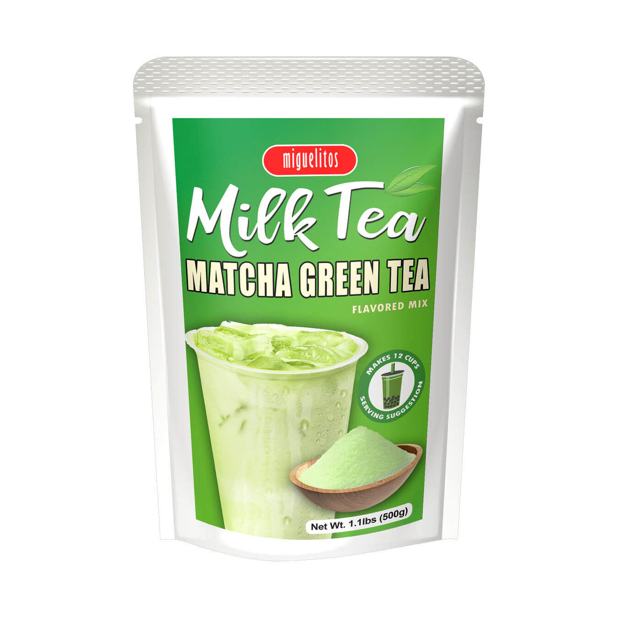 Miguelitos Milk Tea Matcha Green Tea (500 g)