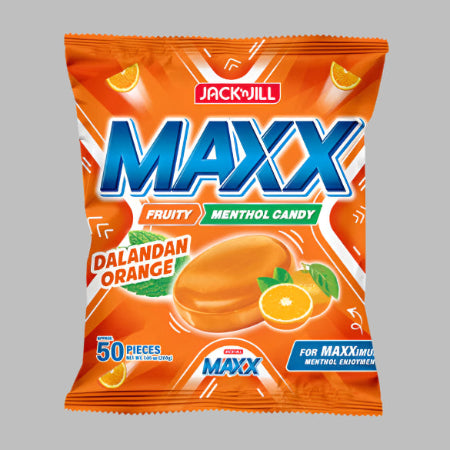 Maxx Dalandan Orange Menthol Candy