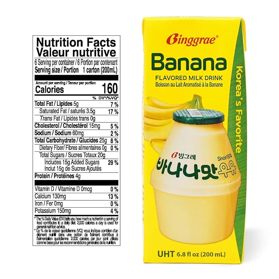 Binggrae Banana Milk ( 6pack )