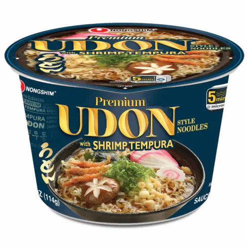 Nongshim Udon With Shrimp Tempura