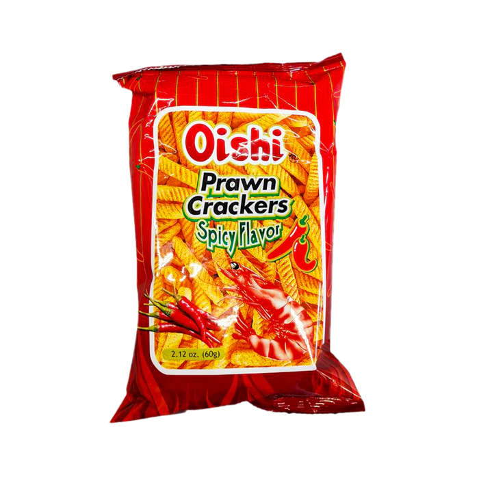 Oishi Prawn Crackers Spicy Flavor
