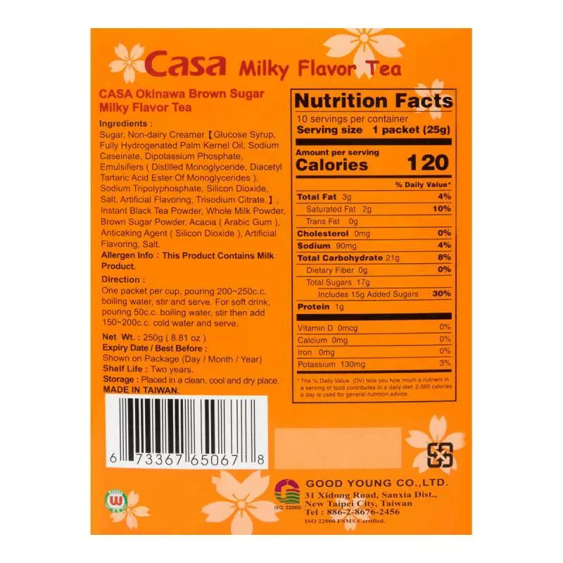 Casa Brown Sugar Milk Tea