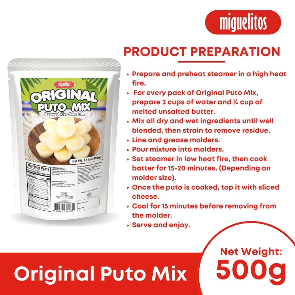 Miguelitos Original Puto Mix (500 g)