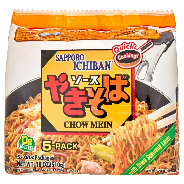 Sapporo Ichiban Chow Mein Yakisoba (18.0 OZ)