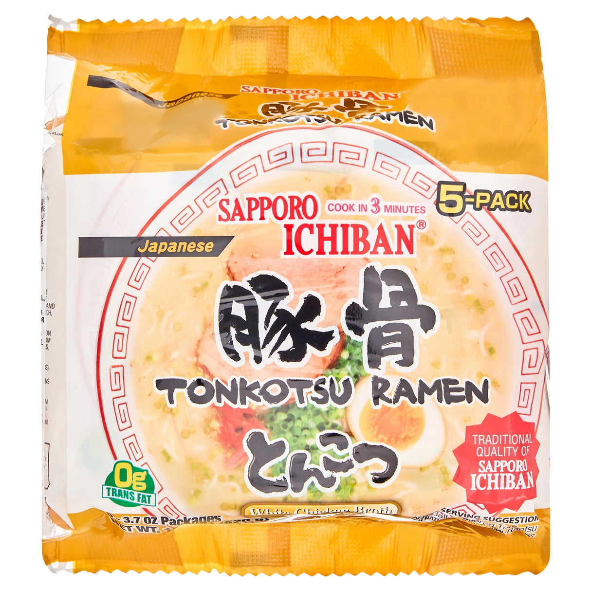 Sapporo Ichiban Tonkotsu Ramen (3.7 oz)