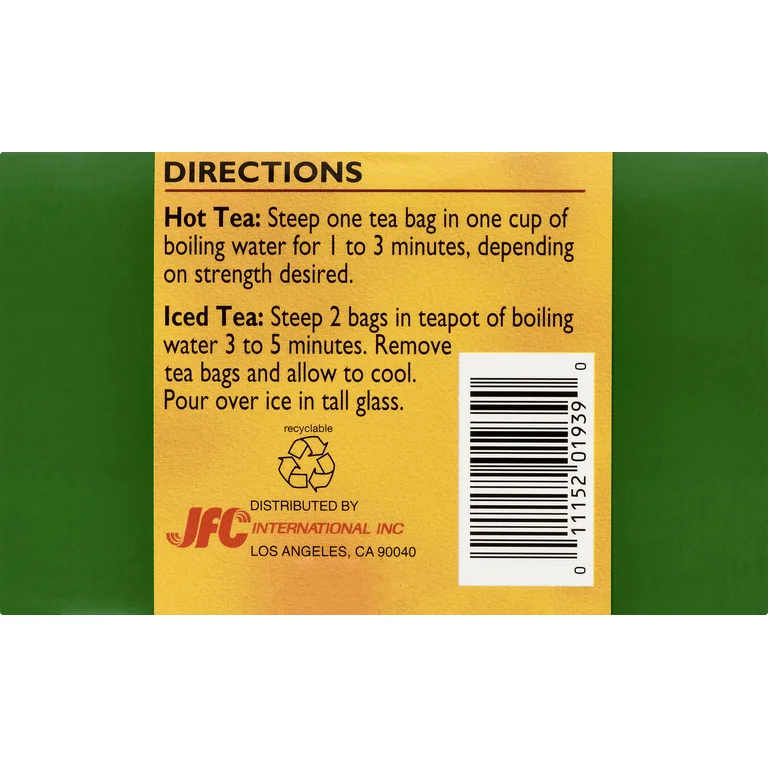 Dynasty Green Tea Bag