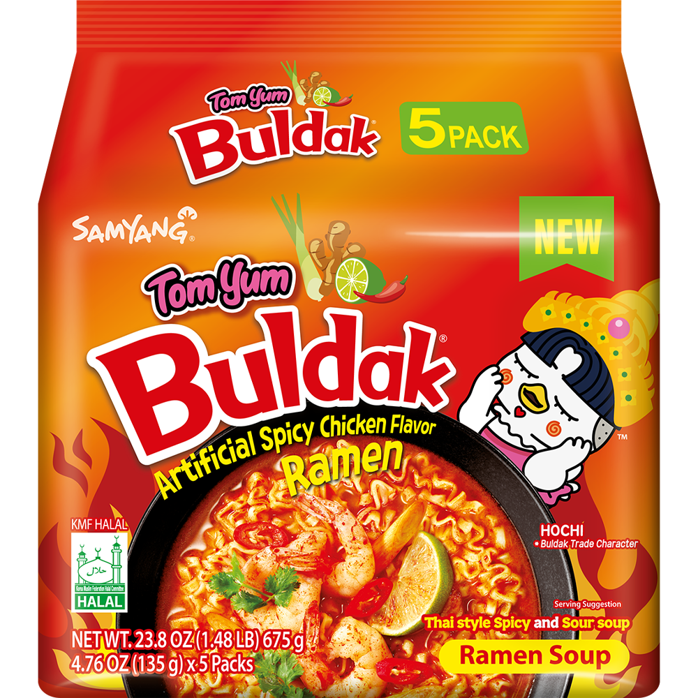 Samyang Buldak Tom Yum Chicken Flavor (5packs)