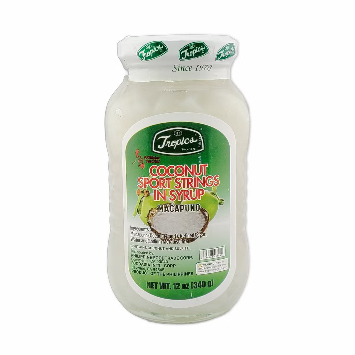 Tropics Coconut Sport Strings 12oz