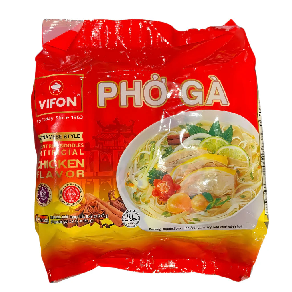 Vifon (Pho Ga) Rice Noodles Chicken Flavor (2.29oz)
