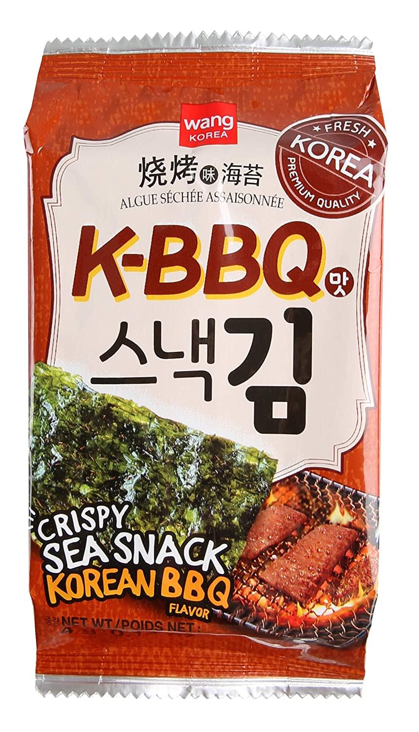 Wang Korea Seasoned Sea Snack BBQ (.14oz)