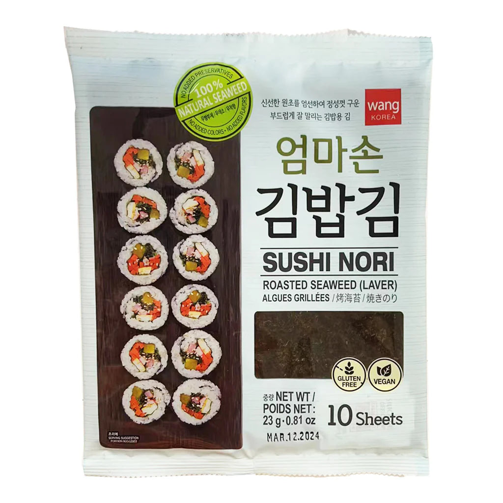Wang Korea Sushi Nori Roasted Seaweed ( .81 oz)