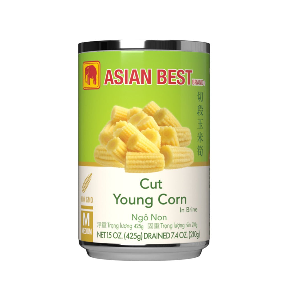 Asian Best Cut Young Corn in Brine