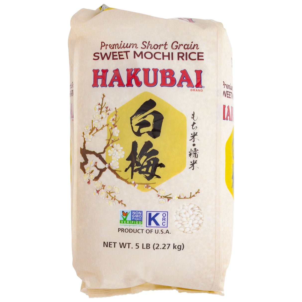 Hakubai premium Sweet Mochi Rice 5 LB