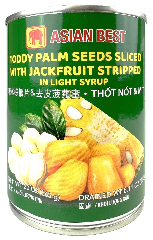 Asian Best Toddy Palm Seeds W/ Jackfruit 20oz