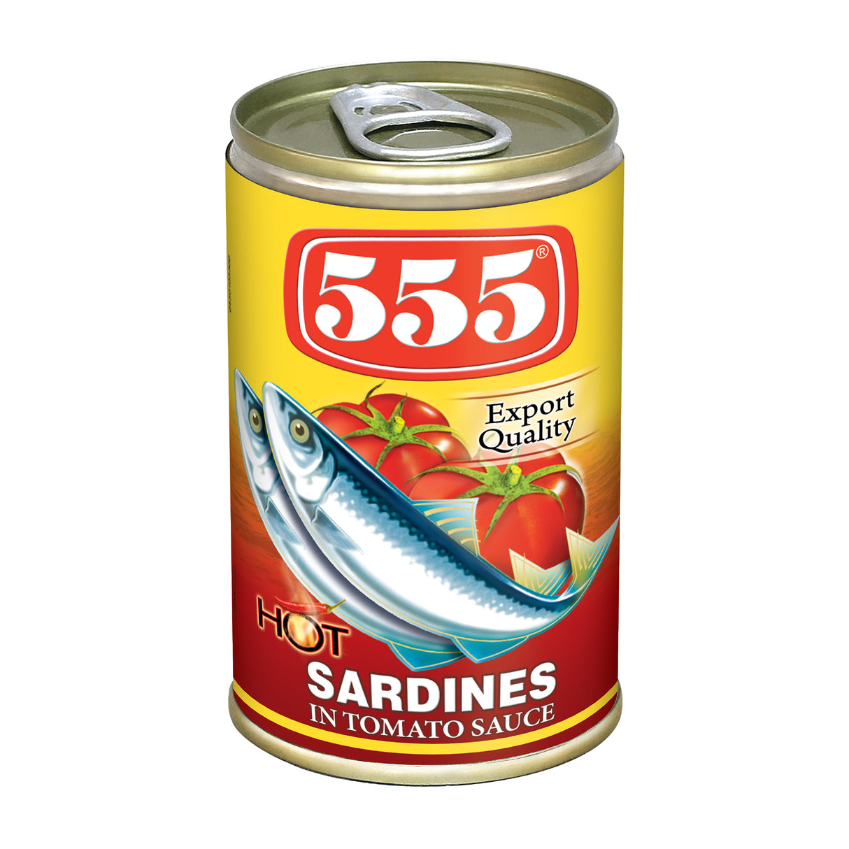 555 Spicy Tomato Sardines Red