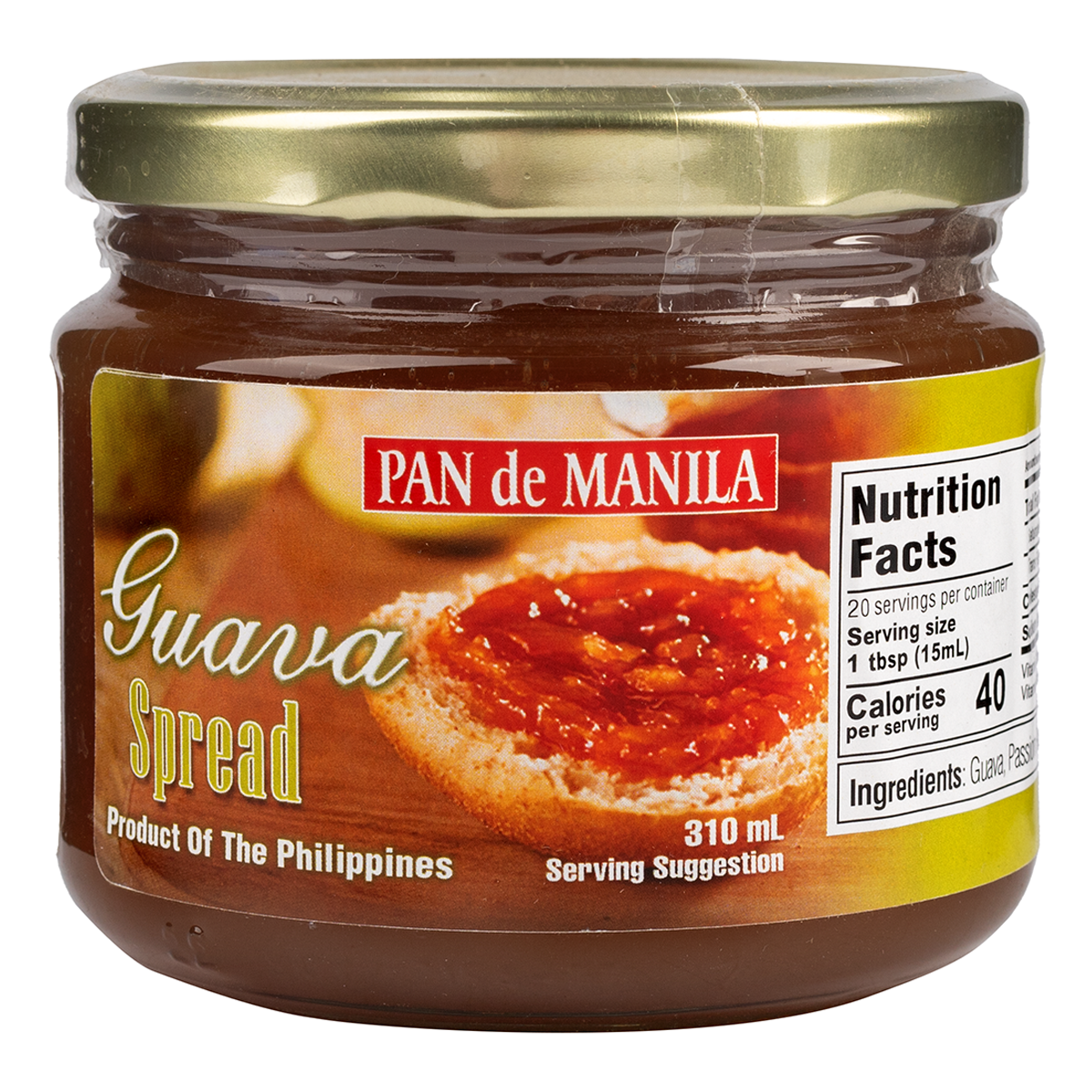 Pan De Manila Guava Spread