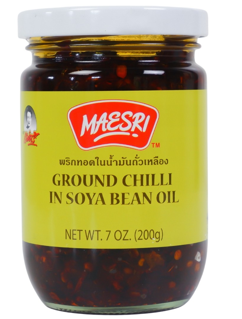 Maesri Ground Chili In Soy Bean Oil