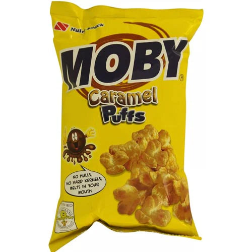Moby caramel puffs small