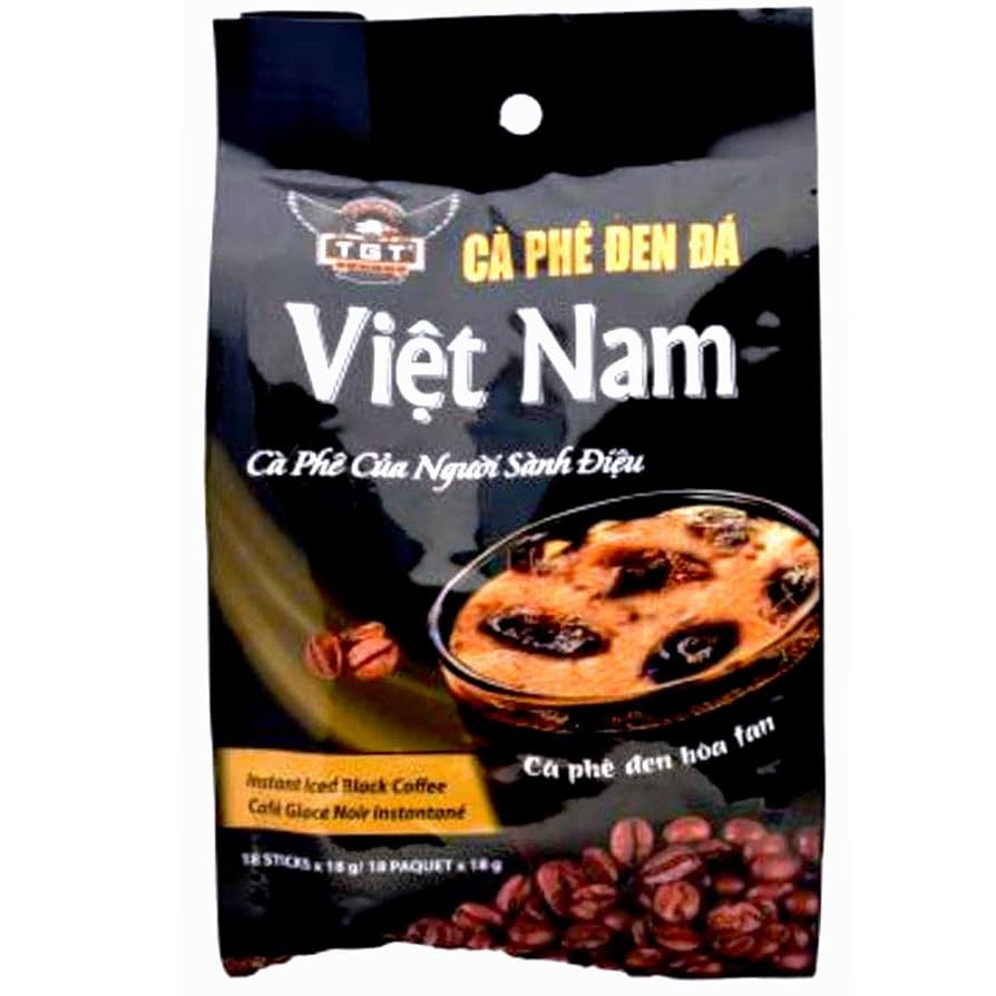 TGN Instant Iced Black Coffee bag